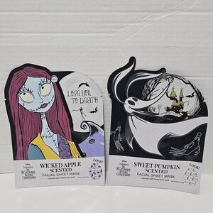 Disney Nightmare Before Christmas Facial Sheet Mask Hyaluronic Acid Tim Burton's